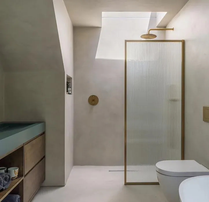 Microcement shower — seamless waterproof Southern Utah