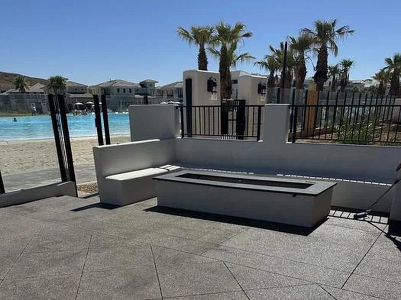 Wide luxury paver driveway sealing St. George Utah